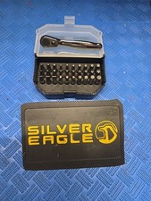 NOVO" Matco Tools Silver Eagle 1/4" mini conjunto de brocas catraca sextavadas 30 peças.  comprar usado  Enviando para Brazil