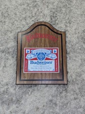 Budweiser wood cabinet for sale  Hemet
