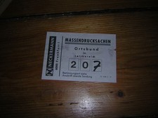 Aufkleber massendrucksachen rt gebraucht kaufen  Hamburg