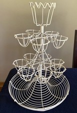 White wire tiered for sale  Caro