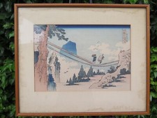 Framed hokusai woodblock for sale  Goleta