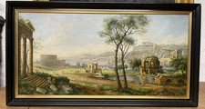 Gemälde römische tempelruine gebraucht kaufen  München