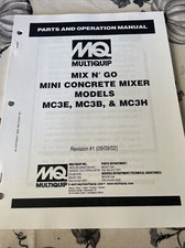Multiquip mc3e mc3b for sale  Keno