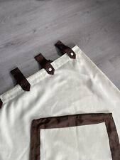 Cream brown satin for sale  UK