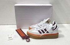 Sapato Adidas Feminino Branco Marrom Laranja Listrado Top Baixo Tamanho 5 comprar usado  Enviando para Brazil