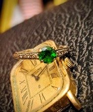 18ct antique emerald for sale  MANCHESTER