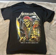 Camisa oficial Metallica Tampa M72 6/8/2025 noite 2 evento tamanho: grande G, NOVA comprar usado  Enviando para Brazil