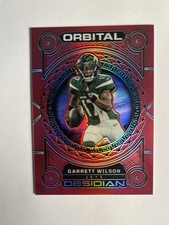Usado, 2023 Panini Obsidian Garrett Wilson Orbital #17 Red Flood Electric Etch ⭐️Jatos comprar usado  Enviando para Brazil