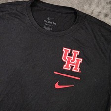 Camiseta masculina preta Nike Dri-FIT University of Houston Cougars nova sem etiquetas comprar usado  Enviando para Brazil