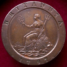 Gran Bretaña Cartwheel Dos Peniques 1797 - Rey Jorge III (L0403) segunda mano  Embacar hacia Mexico