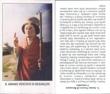 Raro santino aniano usato  Italia