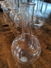 Flask flat bottom for sale  Maple