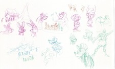 Desenho de animação GOOF TROOP produção Disney do anime Animators Estate 1407 comprar usado  Enviando para Brazil