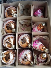 Alte weihnachtskugeln 10stück gebraucht kaufen  Garrel