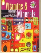 Vitaminas y Minerales (Médico Familiar), Desconocido, Usado; Muy Buen Libro segunda mano  Embacar hacia Mexico