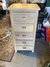 Washed oak tall for sale  WOKINGHAM
