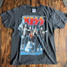 Camisa Vintage 2000 Y2K KISS Farewell Tour I Was There Tamanho Grande Oficial  comprar usado  Enviando para Brazil