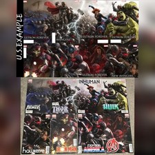 Raro VHTF Era Ultron Avengers Filme MX 1-8 Conectando Feiticeira Escarlate Variantes C comprar usado  Enviando para Brazil