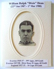 Dixie dean everton for sale  BUSHEY
