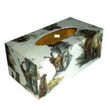 Boite mouchoirs bois d'occasion  Eu
