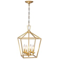 Gold lantern chandelier for sale  Baytown