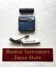 Reproductor de minidisco portátil Sony MZ-N1 azul grabadora red MD Walkman segunda mano  Embacar hacia Mexico