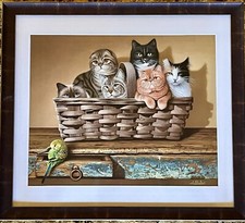 Cat art print for sale  La Mesa