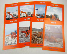 8 broszur Dane techniczne Fiat-Hitachi Ładowarki FL FR z lat 90. na sprzedaż 8 broszur Dane techniczne Fiat-Hitachi Ładowarki FL FR z lat 90. na sprzedaż  Wysyłka do Poland