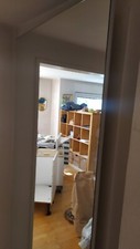 Großer wandspiegel weiß gebraucht kaufen  Köln