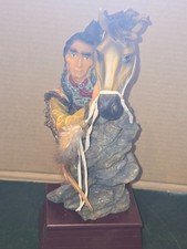 Figurine indien cheval d'occasion  Ciry-le-Noble