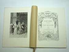 Molière avare gravures d'occasion  Pontoise