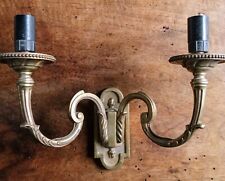 N°2: Ancienne belle applique murale 2 feux en bronze Lampe Luminaire   C43 comprar usado N°2: Ancienne belle applique murale 2 feux en bronze Lampe Luminaire   C43 comprar usado  Enviando para Brazil