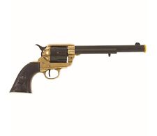 Usado, Revólver Denix M1873 cavalaria sem disparo, 2 tons bronze e preto, novo comprar usado  Enviando para Brazil