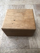 Plain wooden box for sale  BEXHILL-ON-SEA