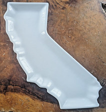 Placa de cerâmica branca em formato de estado da Califórnia BIA 14" comprar usado  Enviando para Brazil