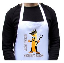 Personalised apron chips for sale  SWINDON