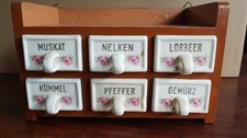 Gewürzschrank antik einschüb gebraucht kaufen  Thum