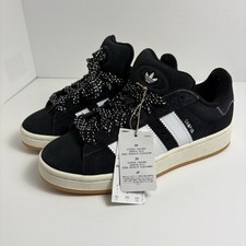 Sapatos Adidas Campus anos 80 Japão Exclusivo Preto Branco Camurça Tamanho 8.5 Novo AH8669 comprar usado  Enviando para Brazil