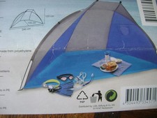 Beach tent 240x115x120cm for sale  BORDON