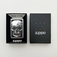Black chrome skull for sale  DUNSTABLE