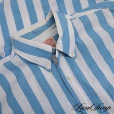 Camisa listrada toldo azul branca Kamakura feita no Japão vintage Ivy Graham Marsh M comprar usado  Enviando para Brazil