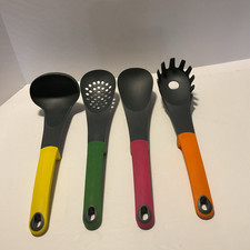 Joseph Joseph Utensilios de Cocina Herramienta Pasta Tenedor Cuchara Colador Espátula Lote (4) segunda mano  Embacar hacia Mexico