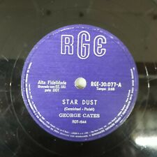 THE EDSELS 1962 “My Whispering Heart/ Star Dust” RARE 10” 78 RPM BRAZIL comprar usado  Brasil 