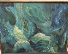 Abstract oil painting for sale  Brooklyn