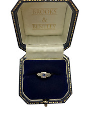 Art deco sapphire for sale  LIVERPOOL