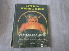 Usado, TSR AD&D PHB PLAYER MANUAL 2010 SOFTBACK 1978 ADVANCED DUNGEON DRAGON RPG SB comprar usado  Enviando para Brazil