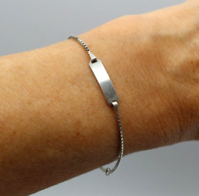 Bracelet identité argent d'occasion  France
