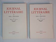 Livres journal littéraire d'occasion  Frejus