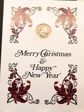 Vintage christmas card for sale  DERBY