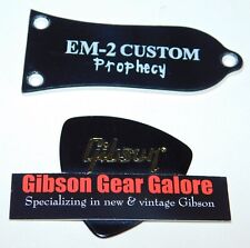 Epiphone EM-2 Custom Prophecy Truss Rod Capa Preto 2 Ply Guitar Parts Projeto comprar usado  Enviando para Brazil